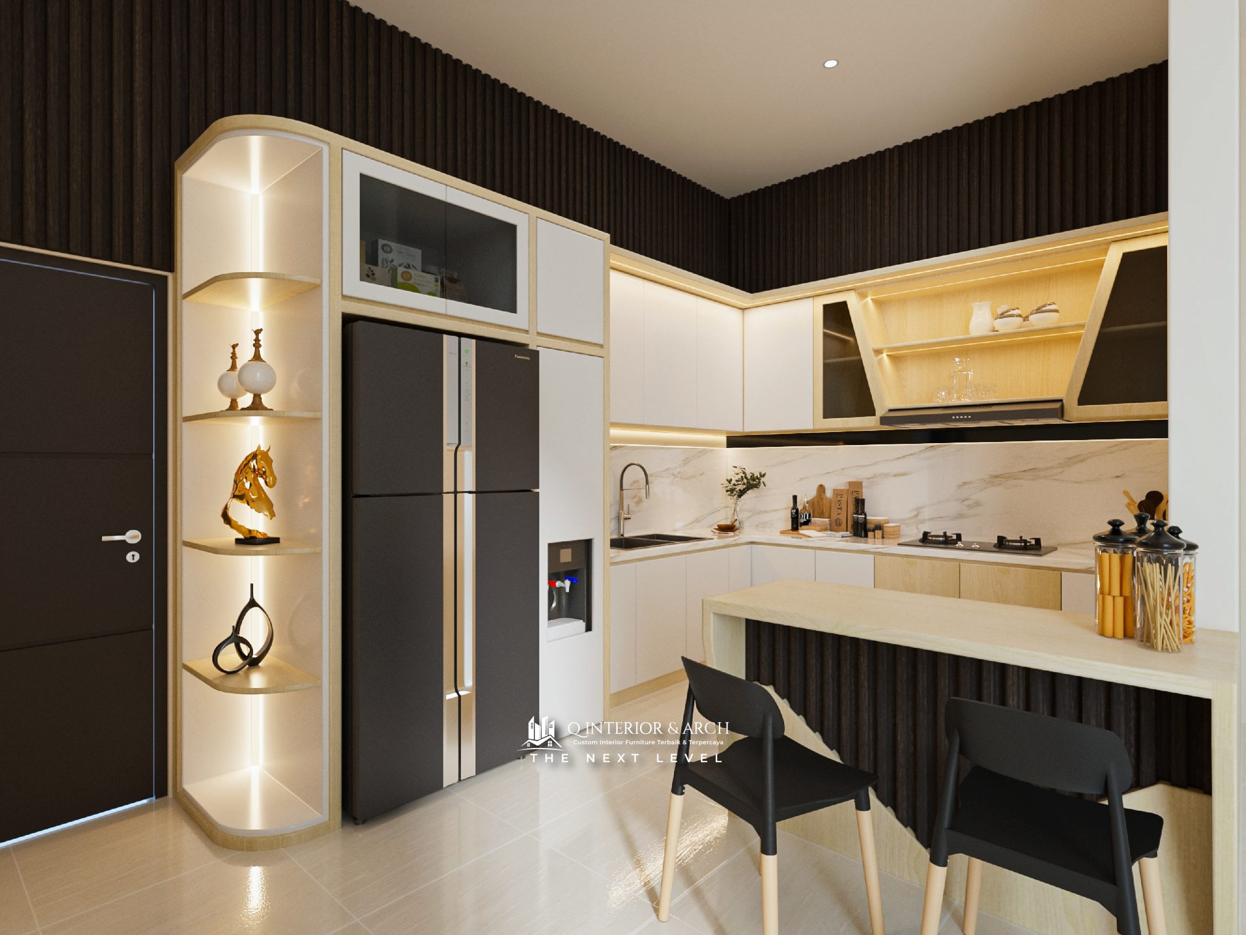 Kitchen Set Semarang Modern Minimalis Idaman Pasutri