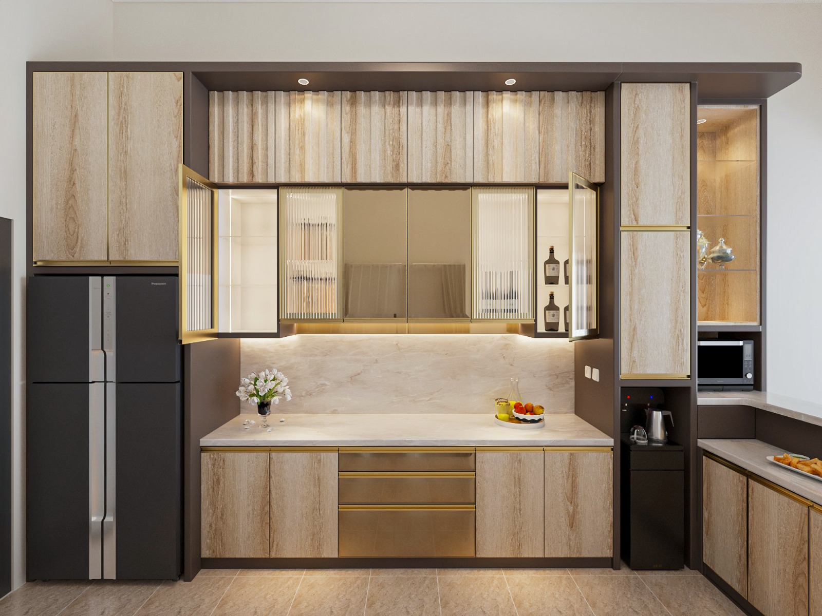 Kitchen Set Minimalis Elegan