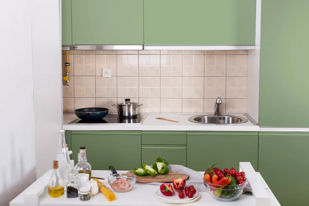 kitchen set modern minimalis