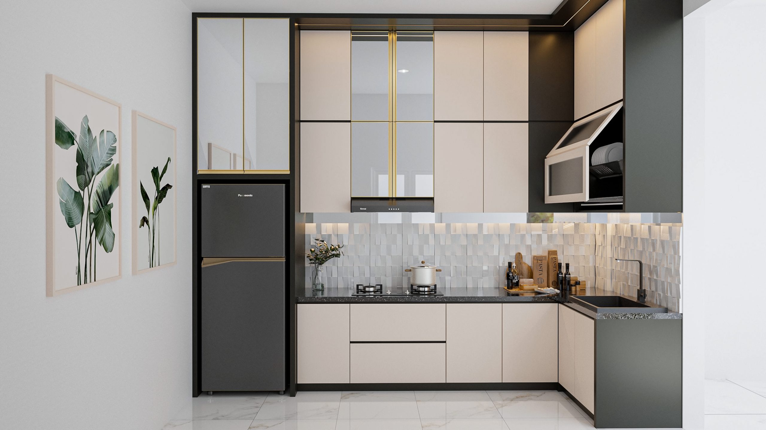 Kitchen Set Modern Minimalis, Gaya Trendi Masa Kini