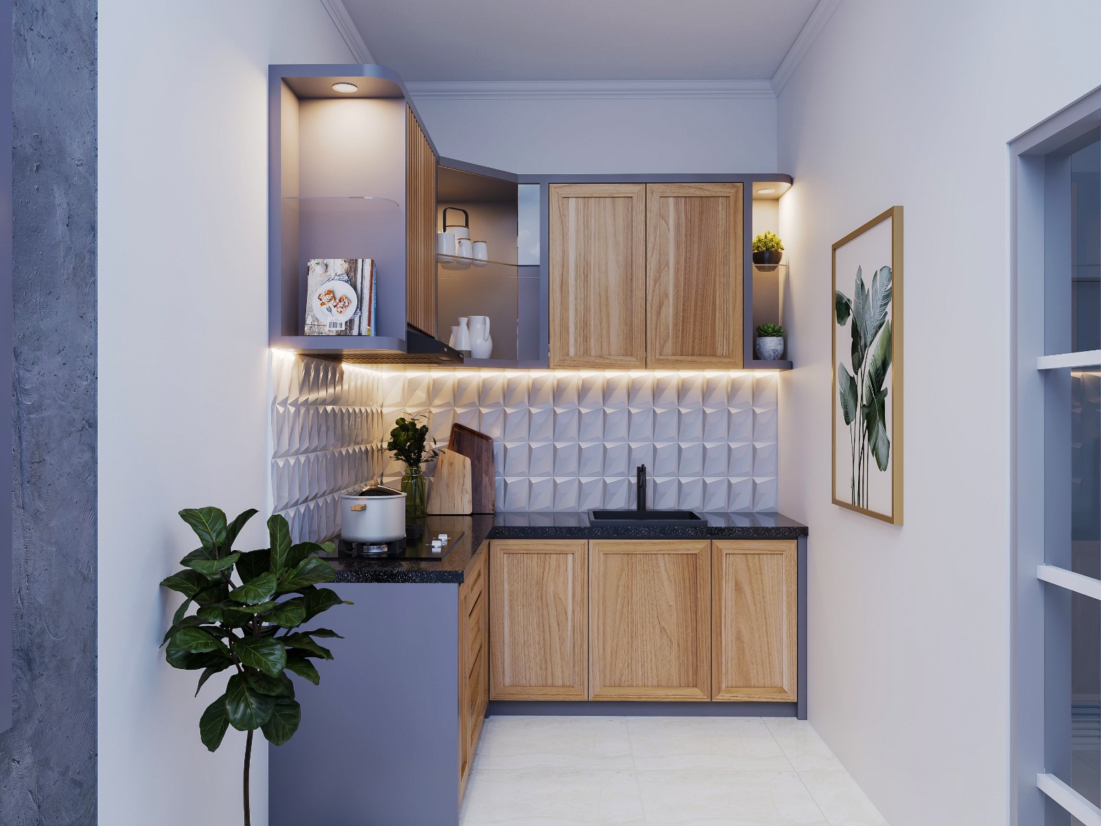 Dapur Kecil Terlihat Lebih Luas dengan Kitchen Set Semarang